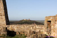 Blick zur Burg Gleichen