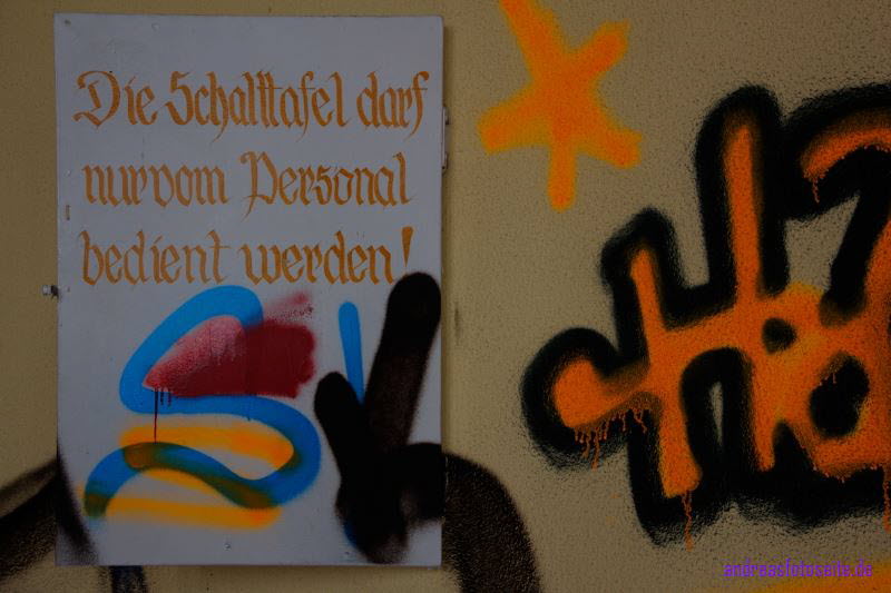 nicht schalten!