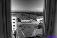 Fensterblick zum Hof